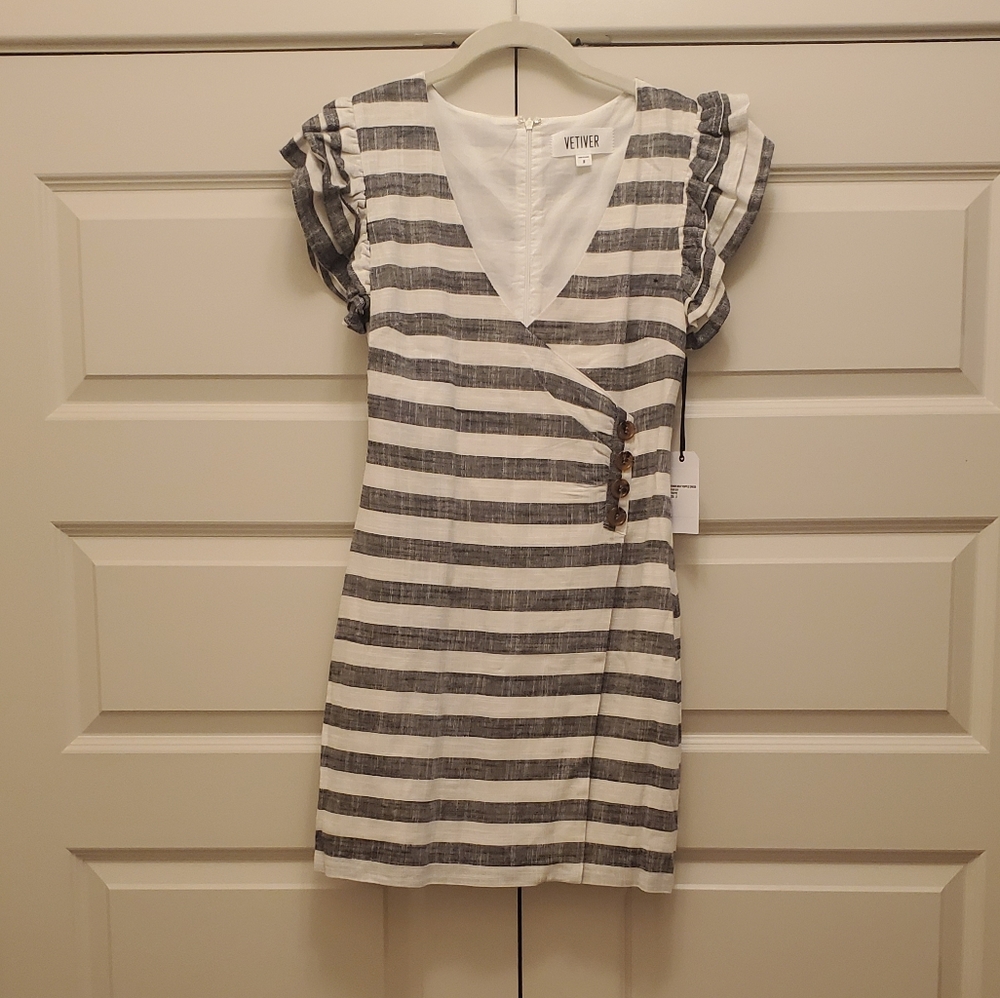 VETIVER Ruffle Mini Dress - Picture 3 of 4